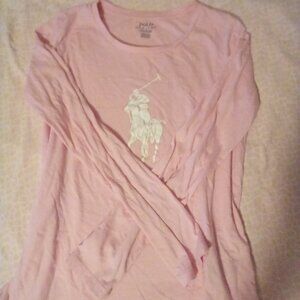 vintage baby pink Ralph Lauren Polo🦄